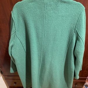 J Crew Italian boiled wool coat